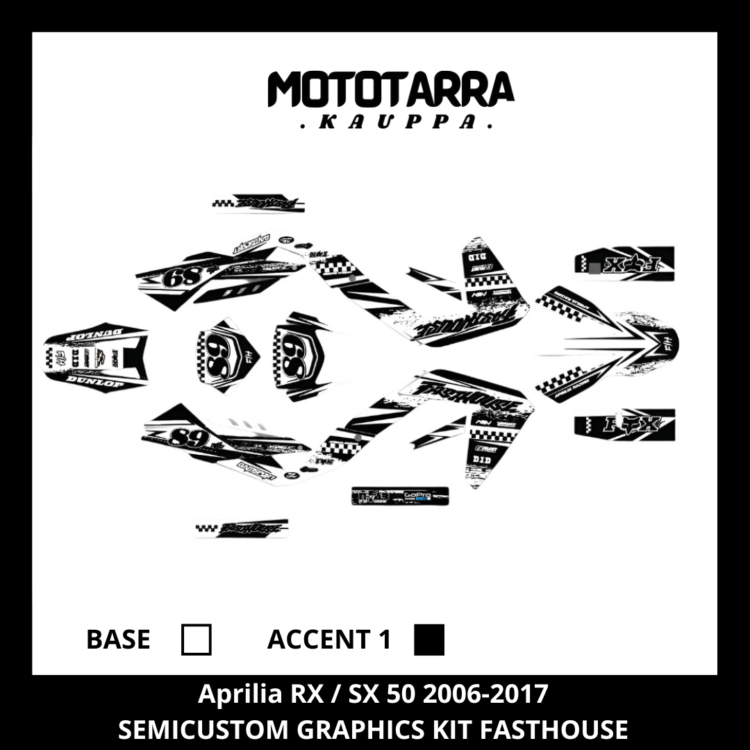 Aprilia RX / SX 50 2006-2017 FASTHOUSE Graphic Kit