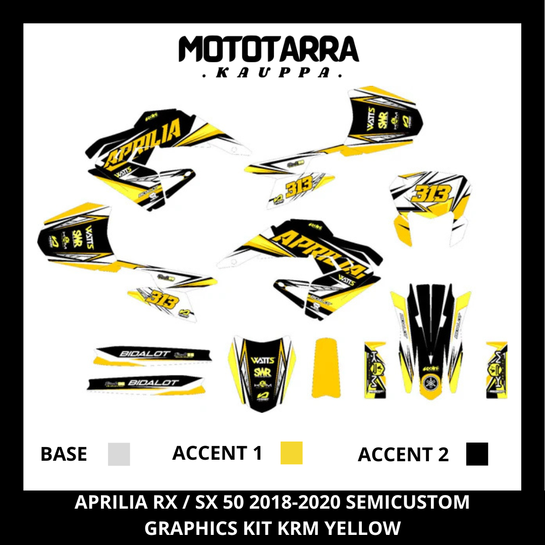 Aprilia RX / SX 50 2018-2020 KRM Graphics