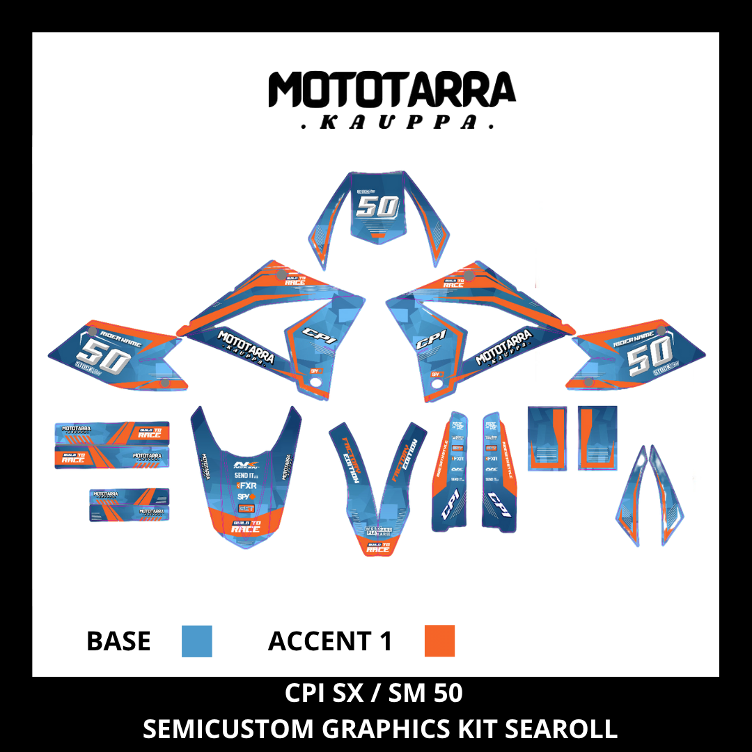 CPI SX / SM 50 SEAROLL Sticker set