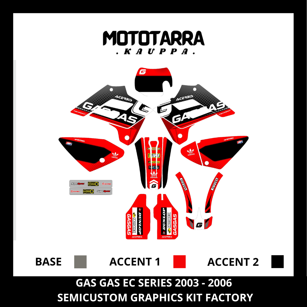 Gas Gas EC Series 2003-2006 FACTORY Tarrasarja