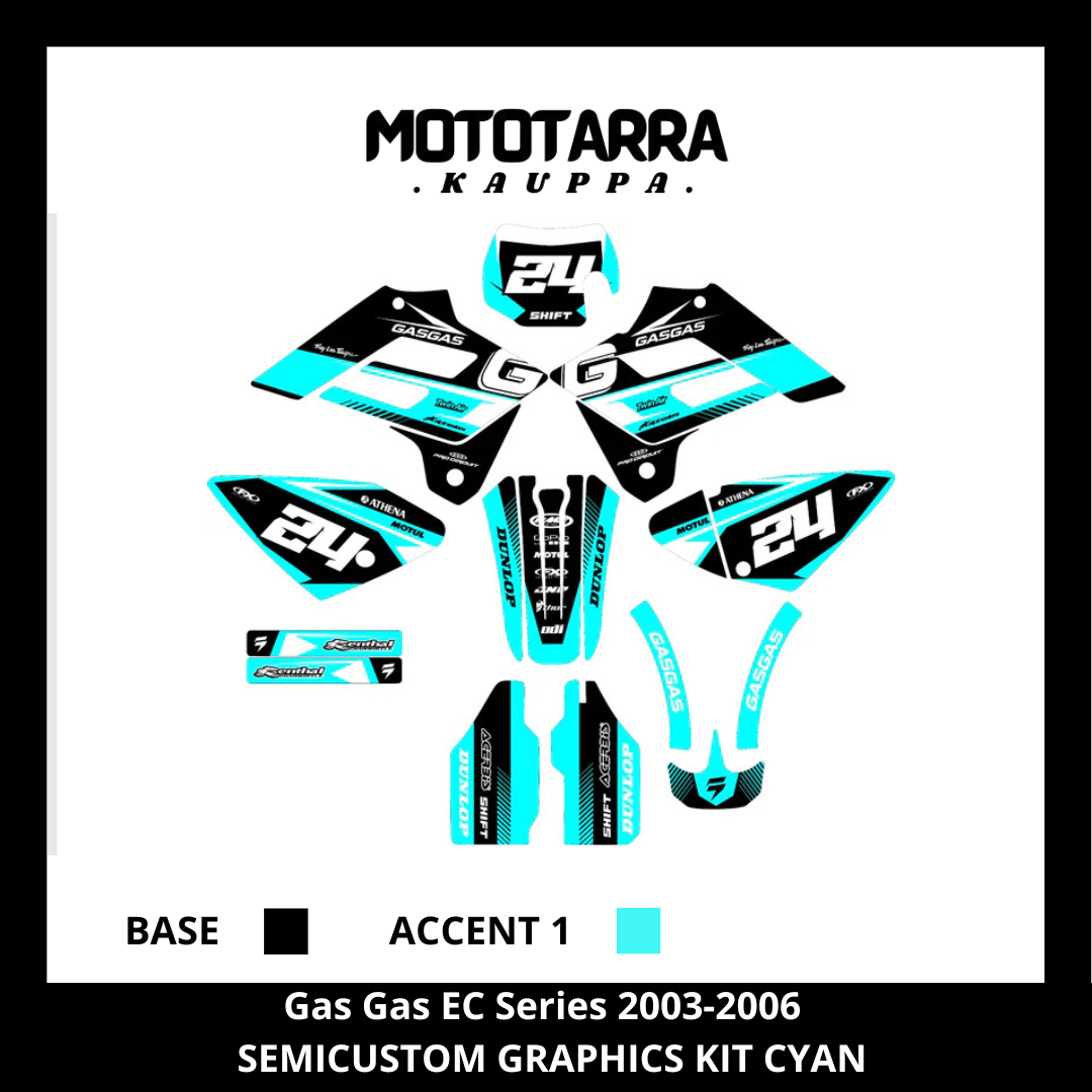 Gas Gas EC-Serie 2003–2006 Dekor