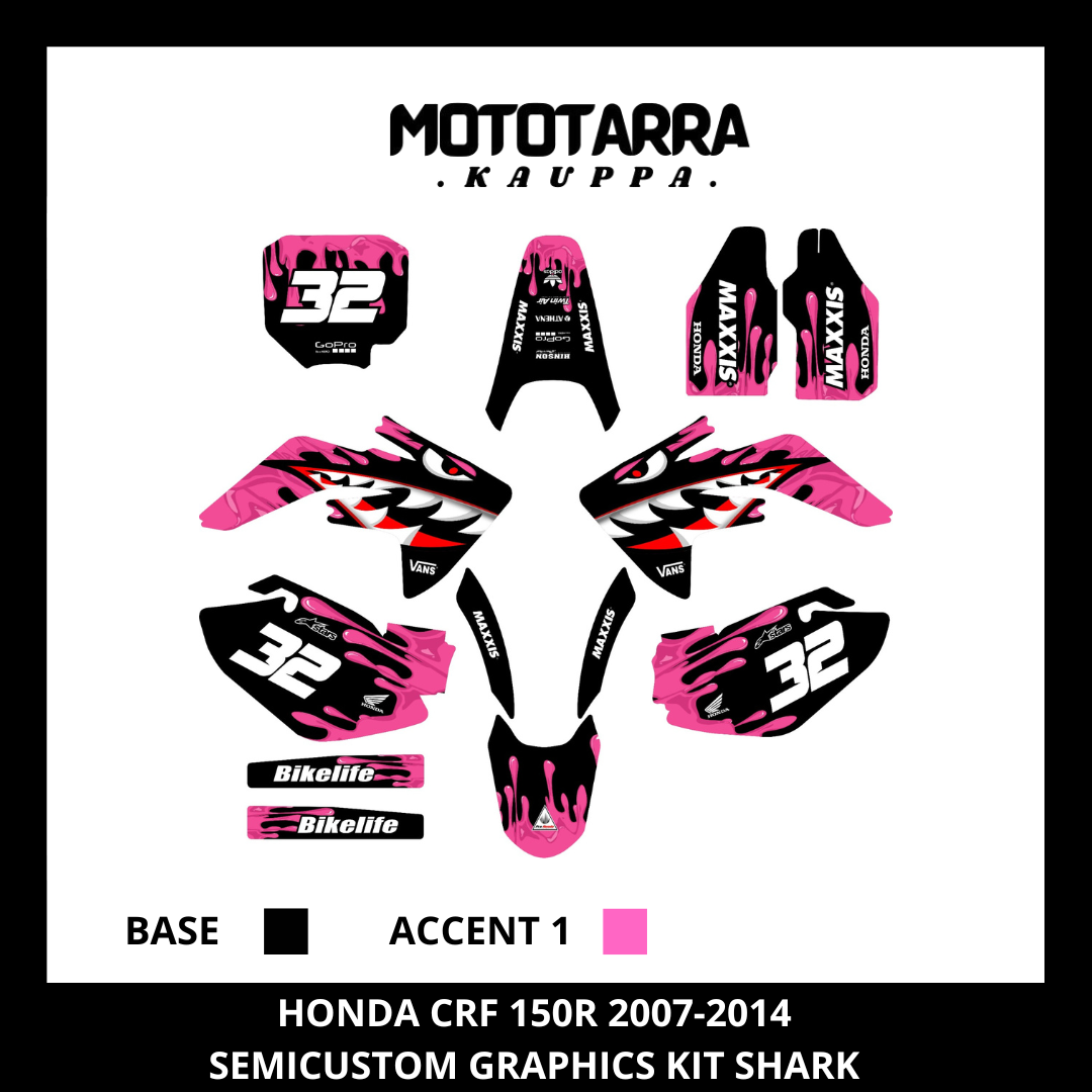 Honda CRF 150R 2007-2014 SHARK Tarrasarja