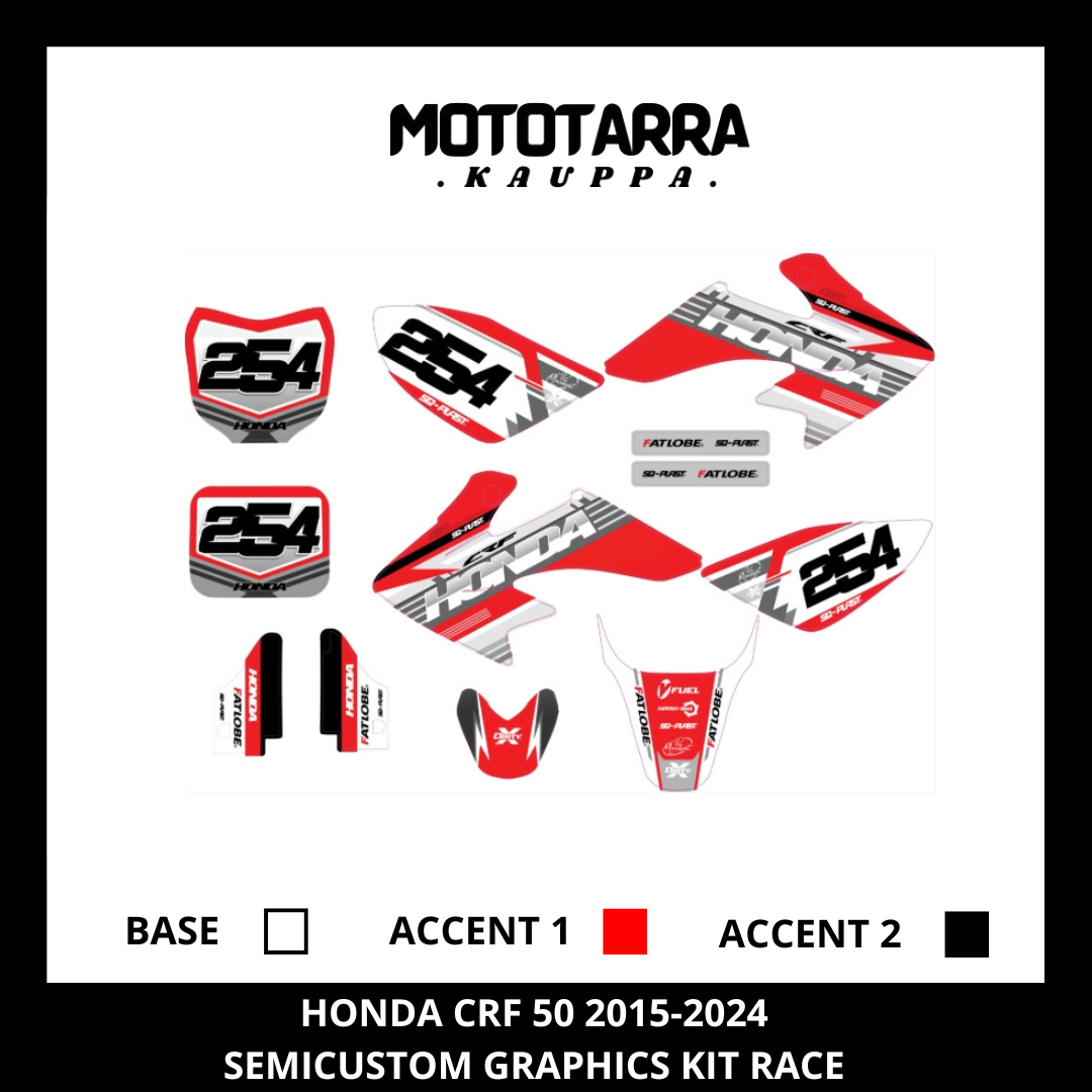 Honda CRF 50 2015-2025 RACE Tarrasarja
