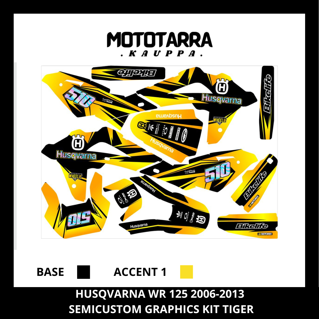 Husqvarna WR 125 2008-2013 TIGER Tarrasarja