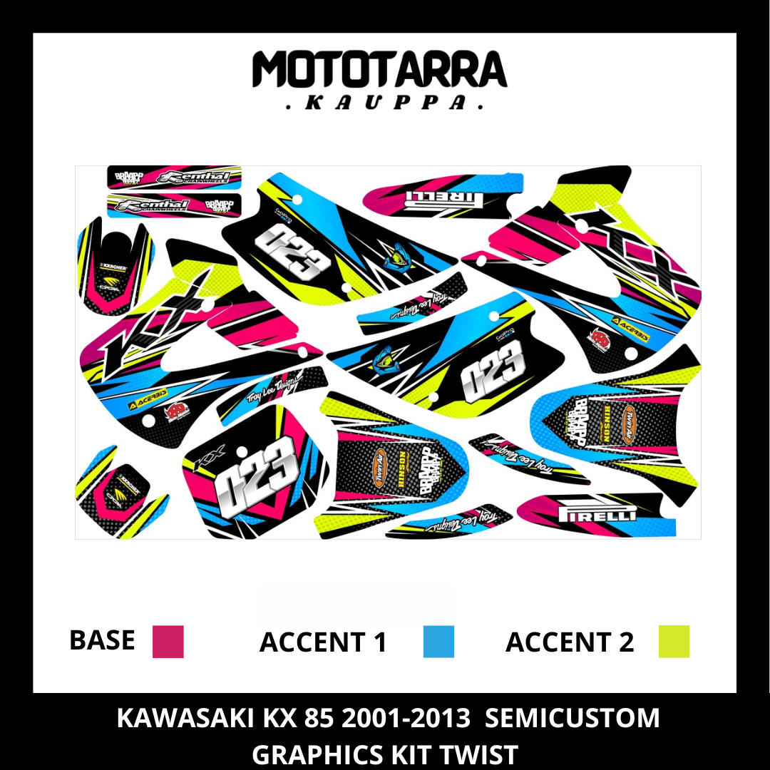 kawasaki KX 85 2001-2013 TWIST Tarrasarja