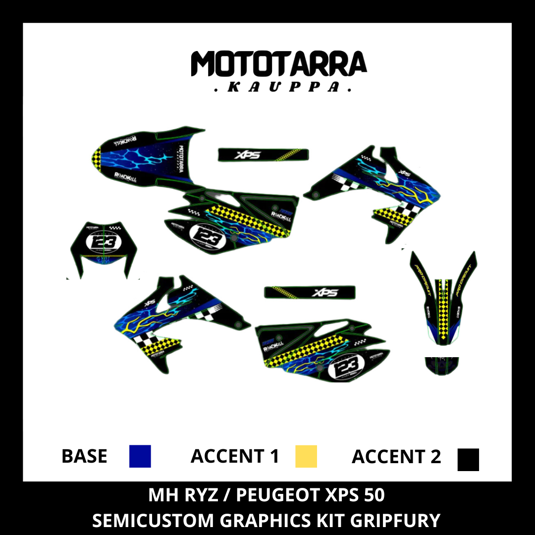 MH RYZ / Peugeot XPS 50 RACEBLADE Tarrasarja