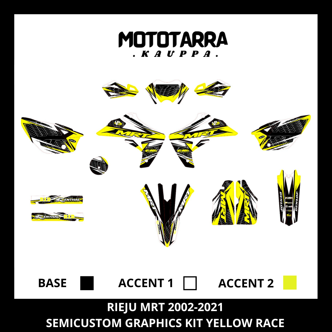 RIEJU MRT 2002-2021 YELLOW RACE Tarrasarja