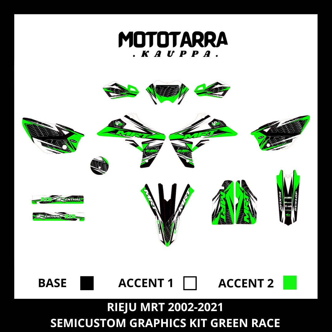 RIEJU MRT 2002-2021 GREEN RACE Tarrasarja