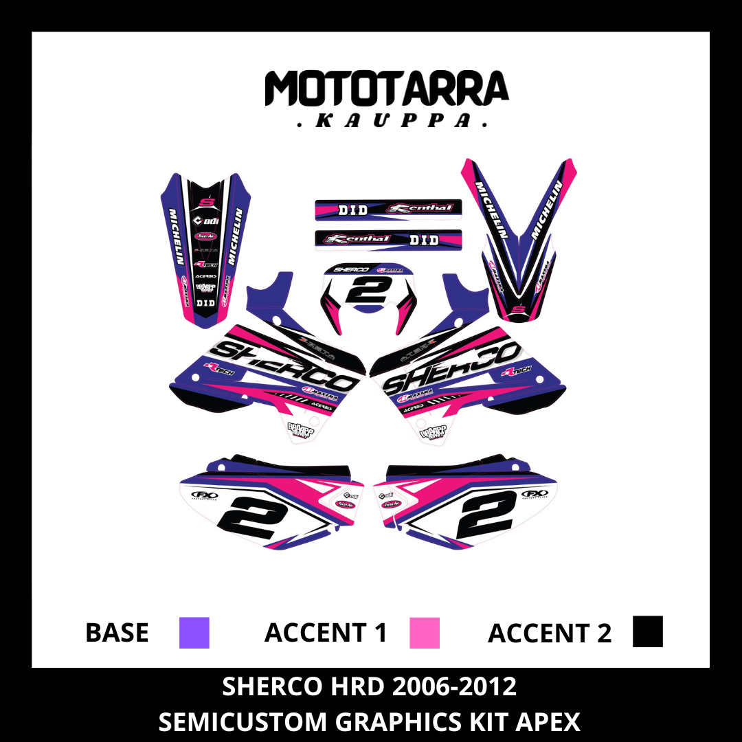 Sherco HRD 50cc 2006-2012 APEX Tarrasarja