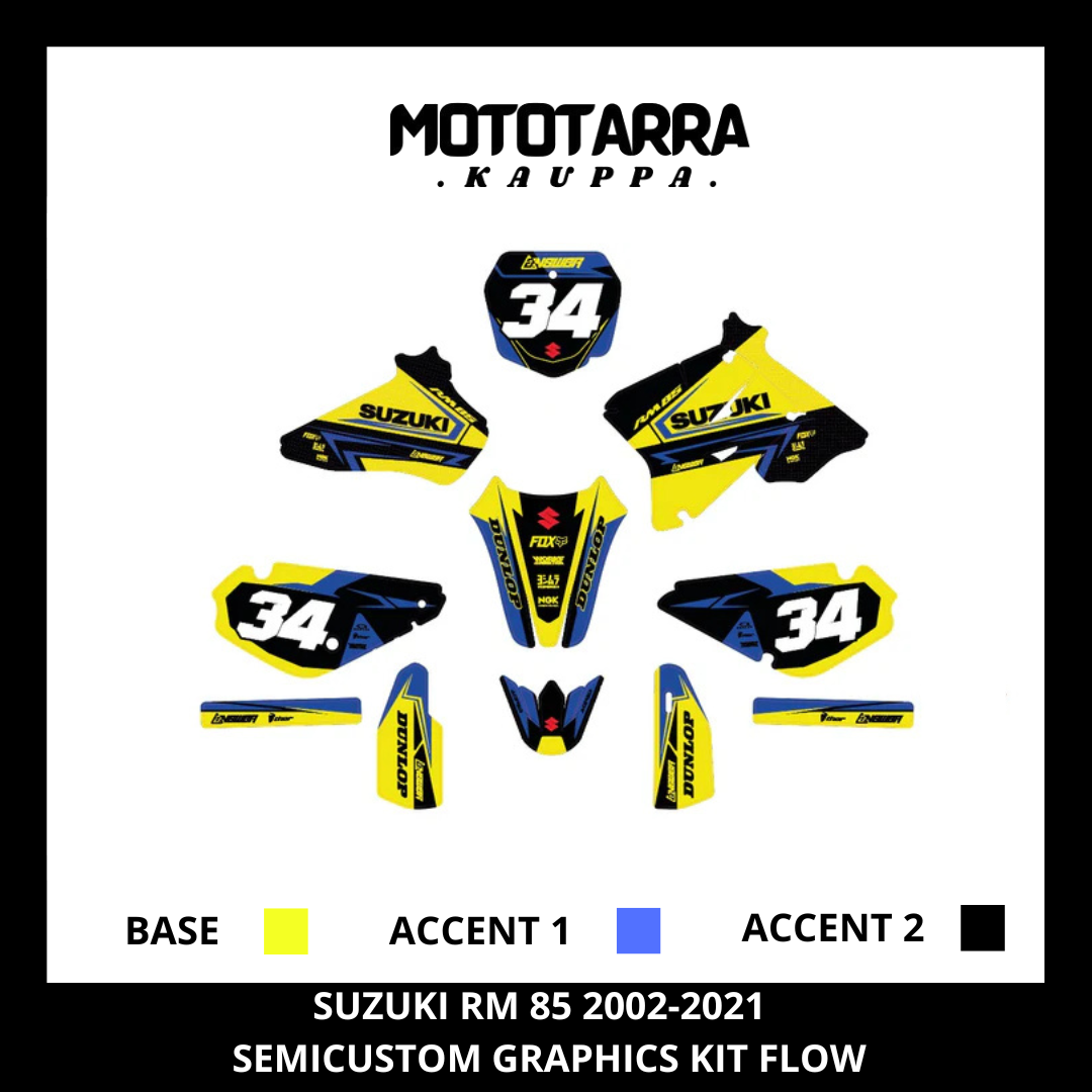 Suzuki RM 85 2002-2021 FLOW Tarrasarja