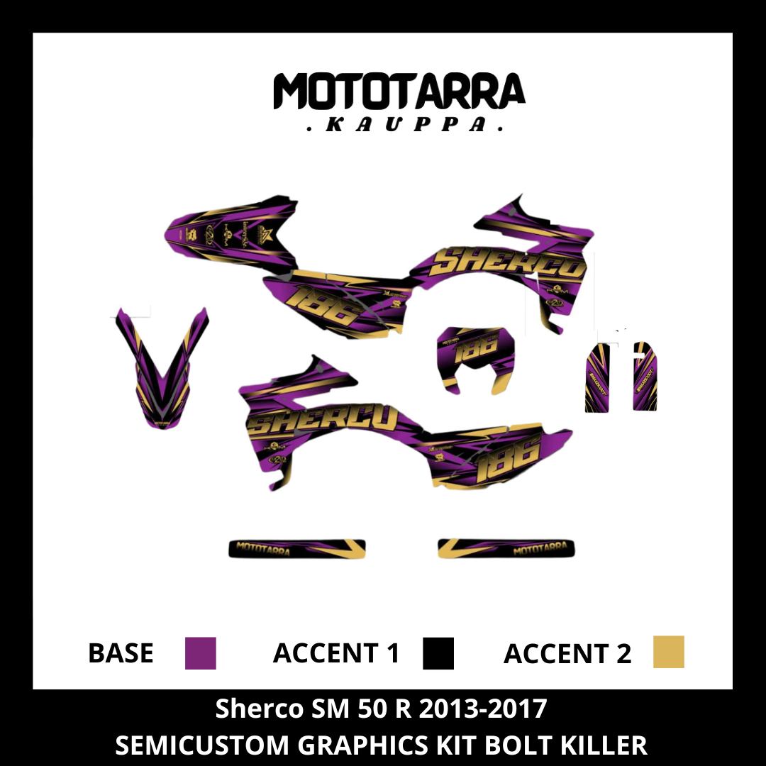 Sherco SM 50 R 2013-2017 BOLT KILLER Tarrasarja
