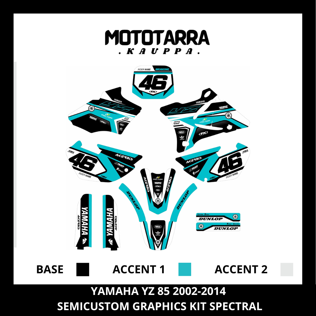 Yamaha YZ 85 2002-2014 SPECTRAL Tarrasarja