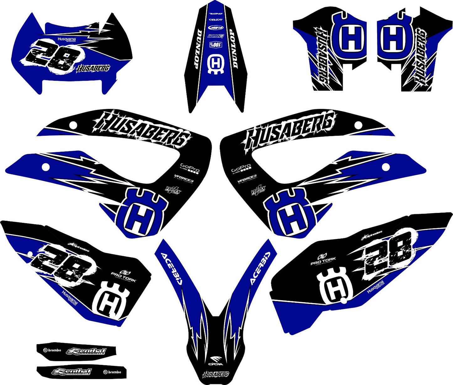 Husaberg TE Series 2011-2012 tarrasarja
