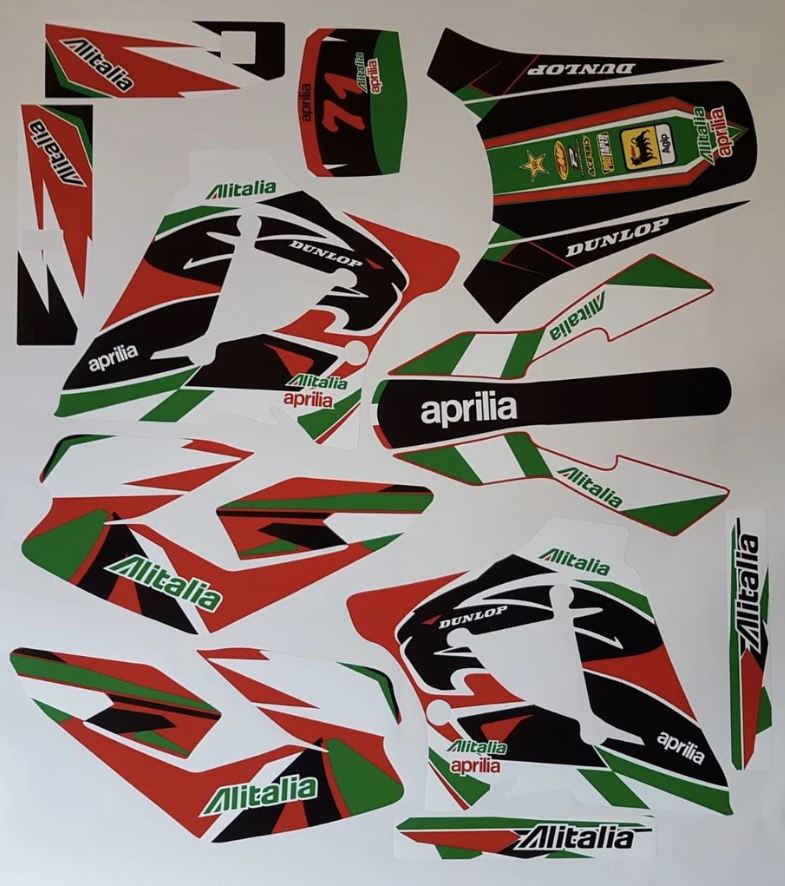 Aprilia MX 125 tarrasarja