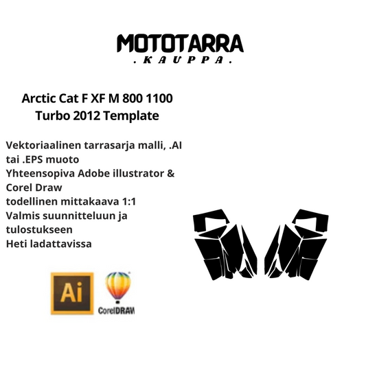 Arctic Cat F XF M 800 1100 Turbo 2012 Template