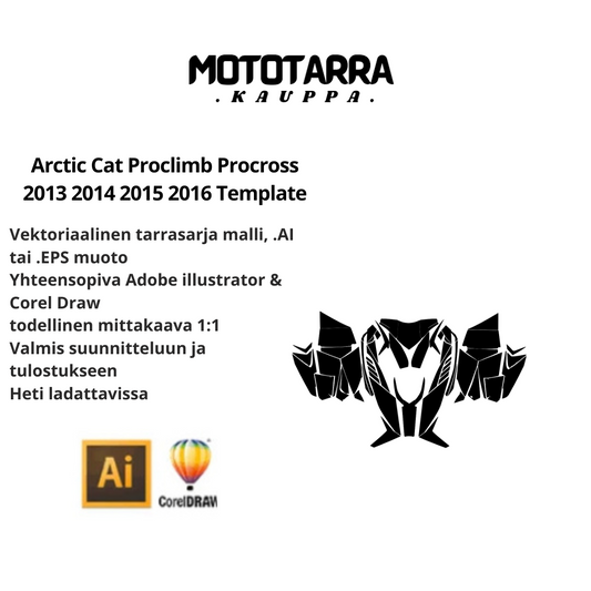 Arctic Cat Proclimb Procross 2013 2014 2015 2016 Template