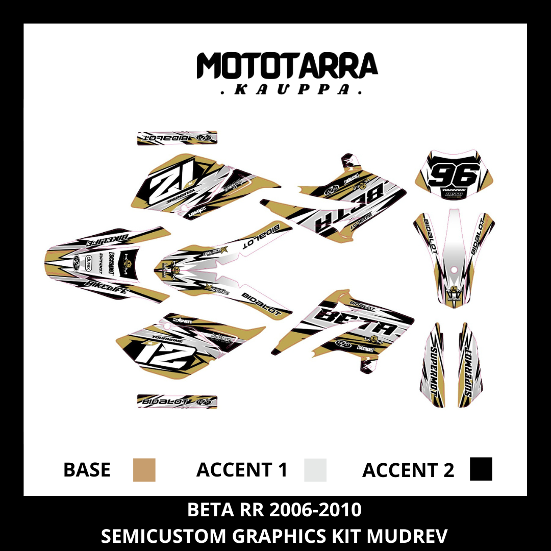 Beta RR 50cc 2006-2010 MUDREV Tarrasarja