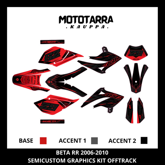 Beta RR 50cc 2006-2010 OFFTRACK Tarrasarja