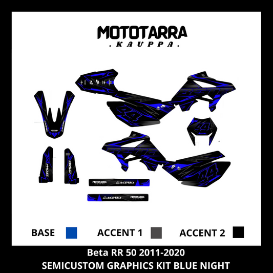 Beta RR 50 2011-2020 BLUE NIGHT Tarrasarja