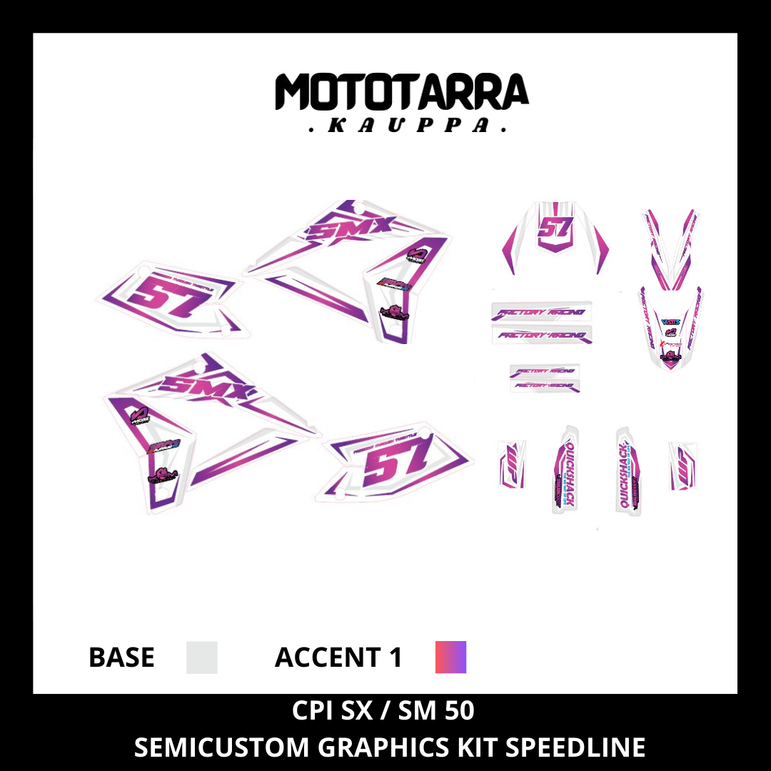 CPI SX / SM 50 SPEEDLINE Tarrasarja