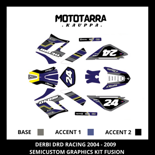 Derbi DRD Racing 2004 - 2009 FUSION Tarrasarja