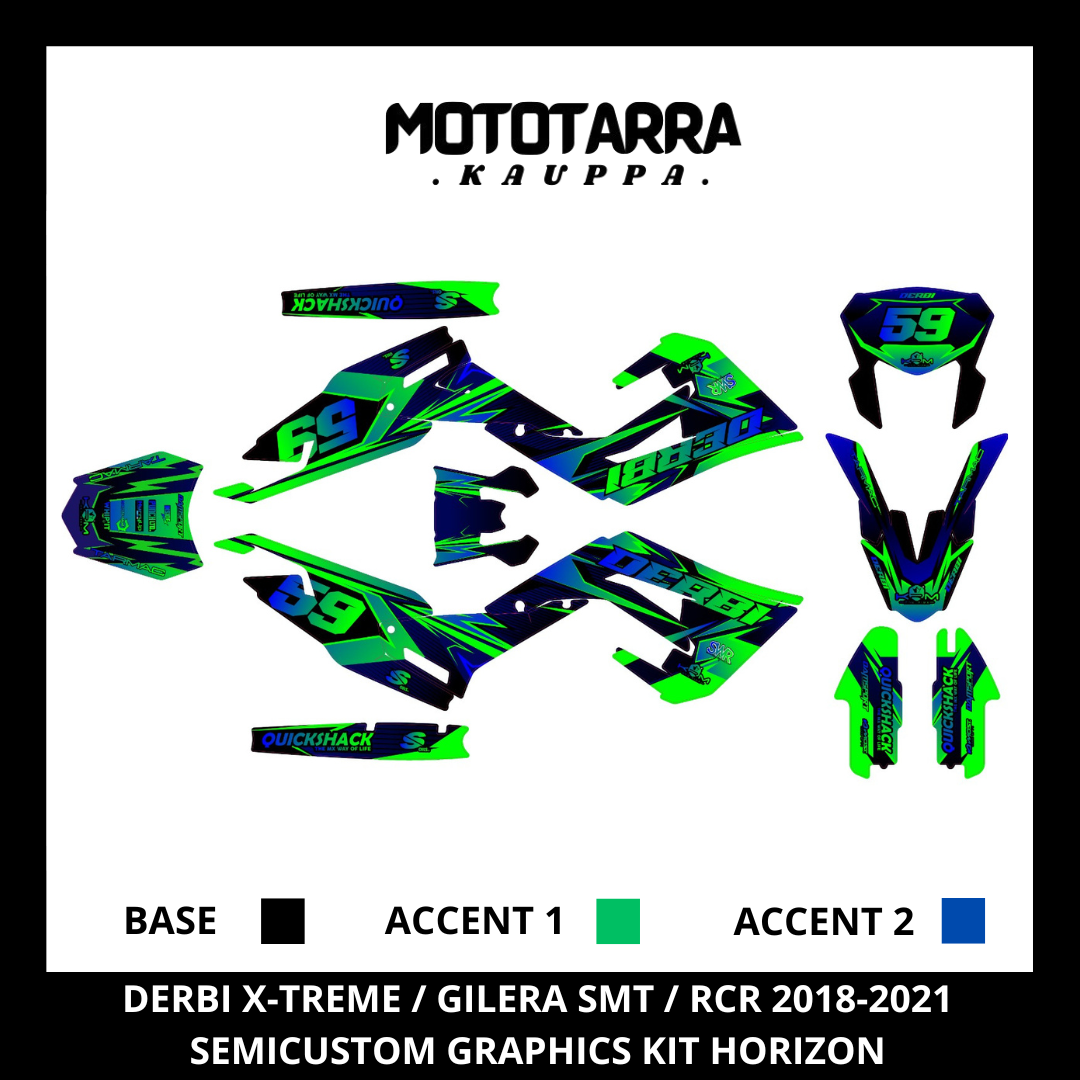 Derbi X-treme / Gilera SMT / RCR 2018-2021 HORIZON Tarrasarja