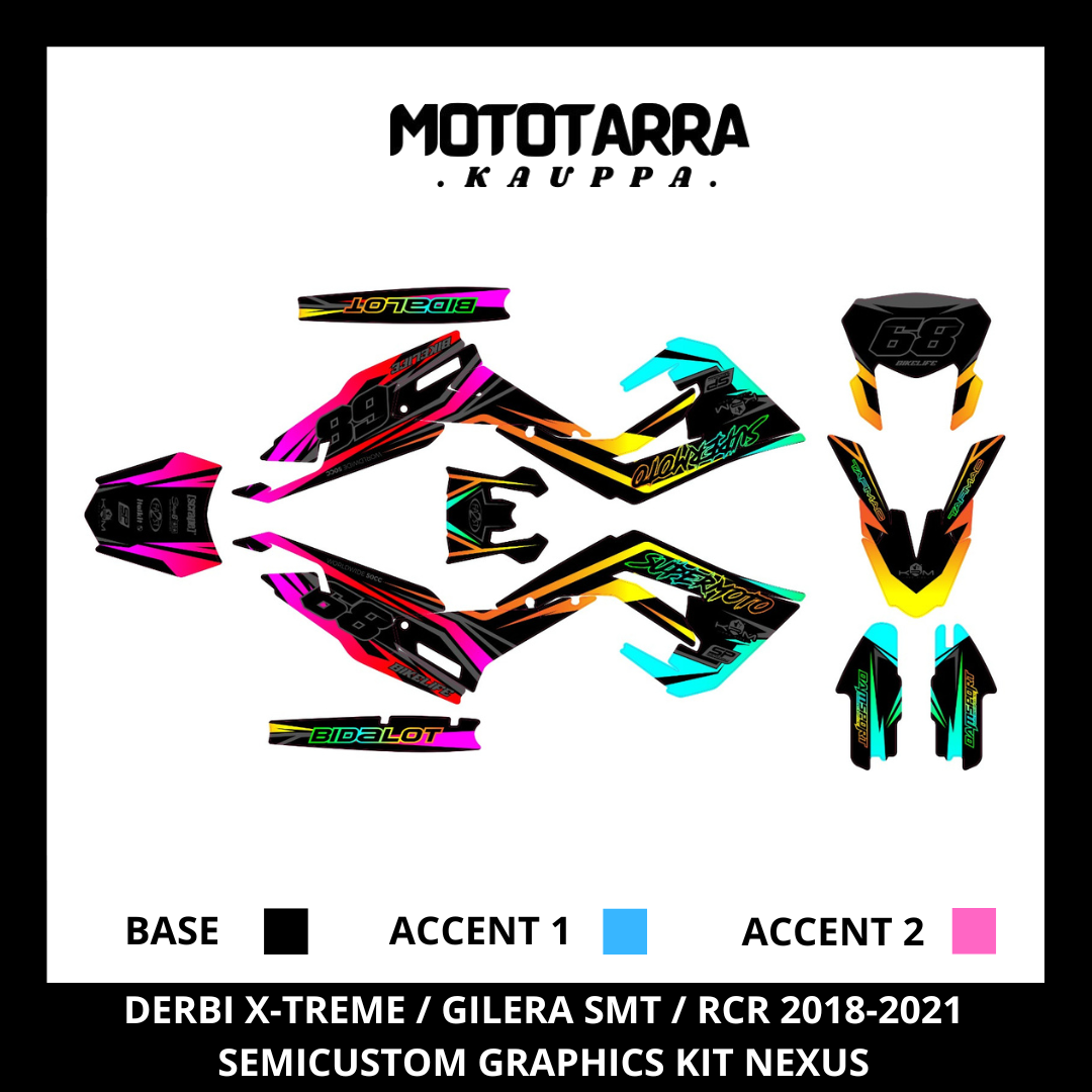 Derbi X-treme / Gilera SMT / RCR 2018-2021 NEXUS Tarrasarja