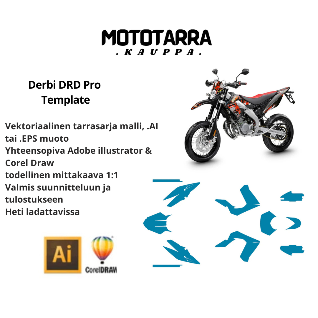 Derbi DRD Pro Template