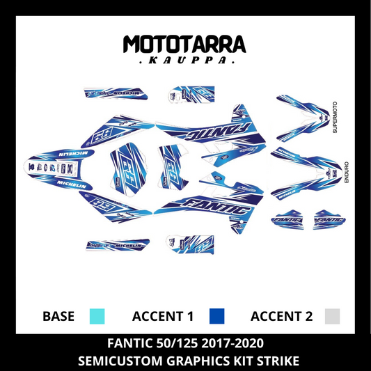 Fantic 50/125 2017-2020 STRIKE Tarrasarja