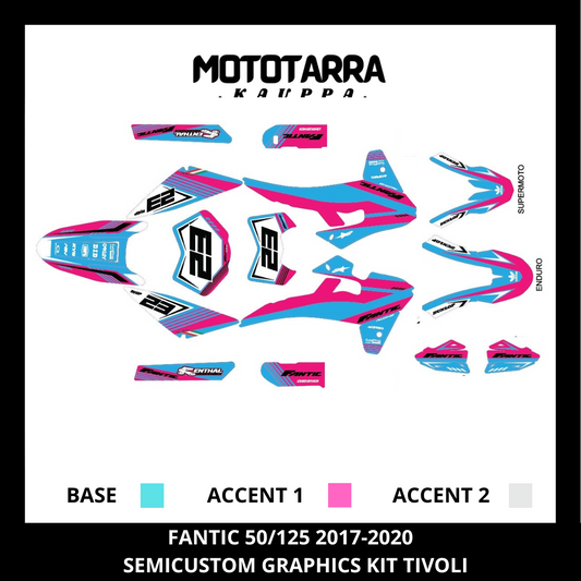 Fantic 50/125 2017-2020 TIVOLI Tarrasarja