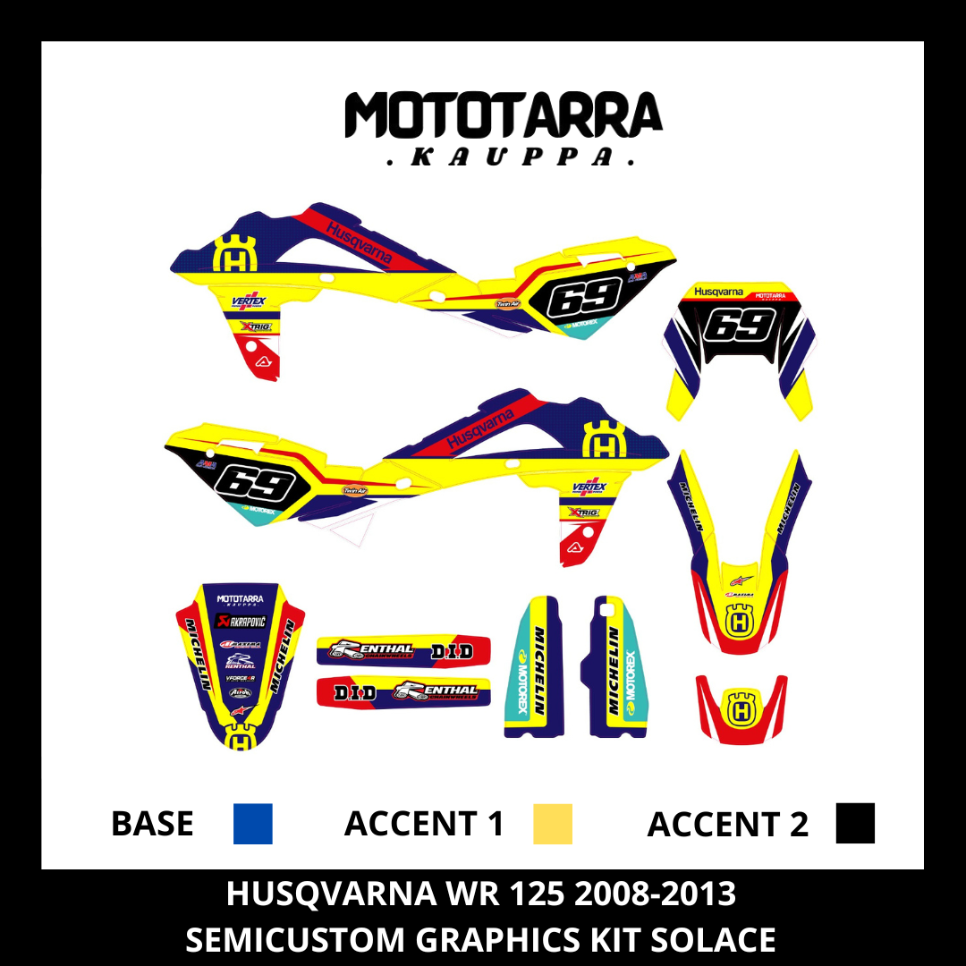 Husqvarna WR 125 2008-2013 SOLACE Tarrasarja