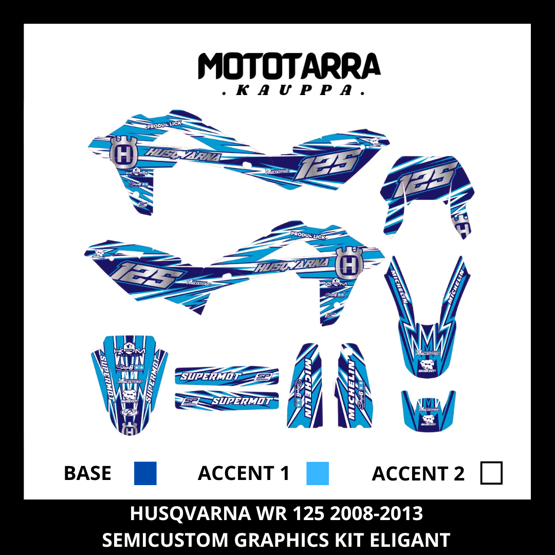 Husqvarna WR 125 2008-2013 ELIGANT Tarrasarja