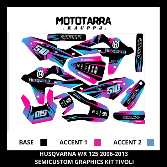 Husqvarna WR 125 2008-2013 TIVOLI Tarrasarja