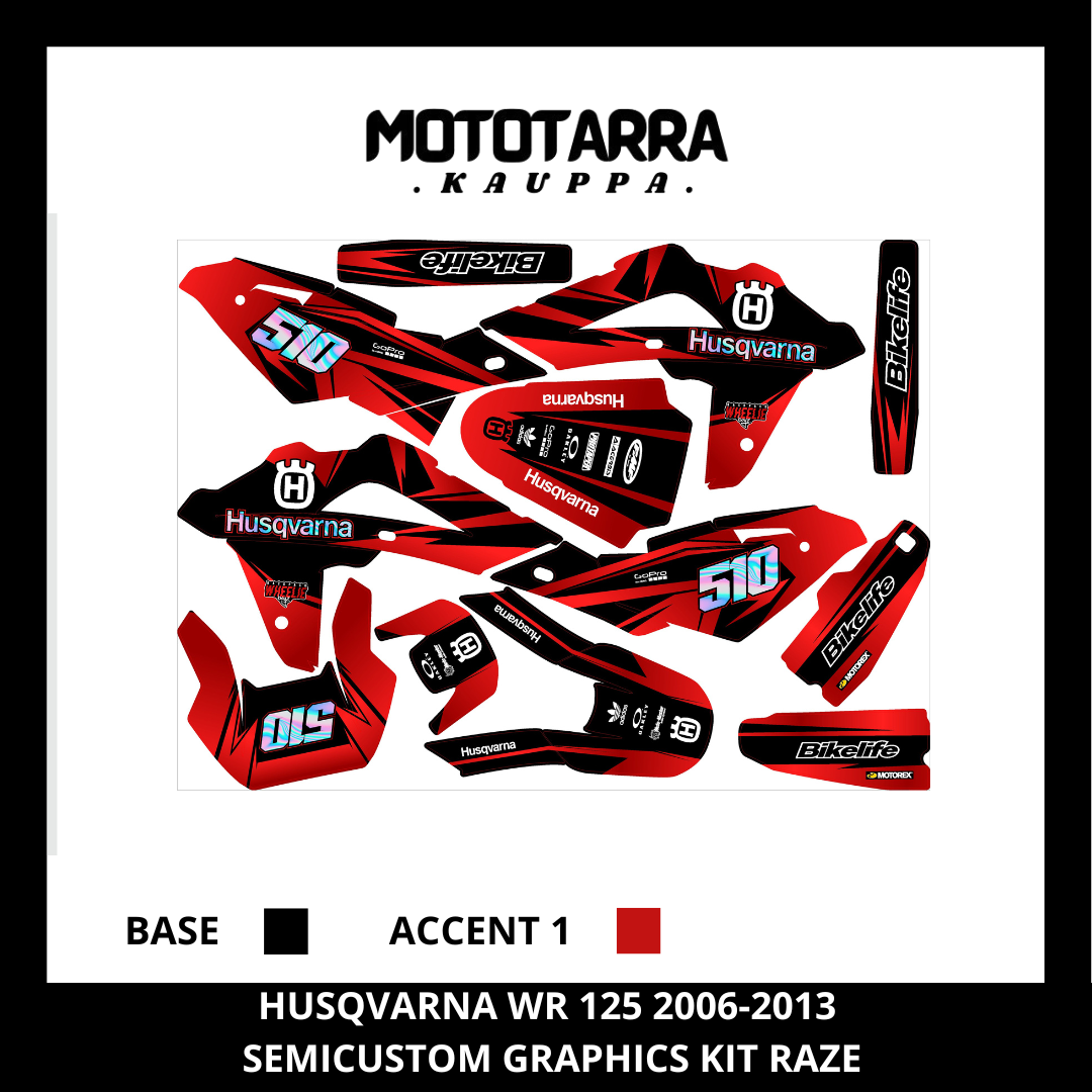 Husqvarna WR 125 2008-2013 RAZE tarrasarja