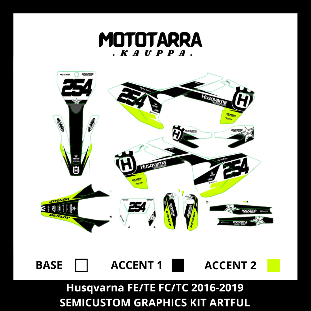 Husqvarna FE/TE FC/TC 2016-2019 ARTFUL Tarrasarja