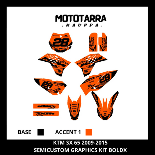 KTM SX 65 2009-2015 BOLDX Tarrasarja