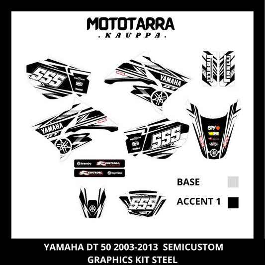 Yamaha DT 50 STEEL Tarrasarja