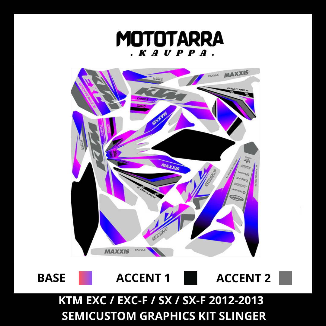 KTM EXC / EXC-F / SX / SX-F 2012-2013 SLINGER Tarrasarja