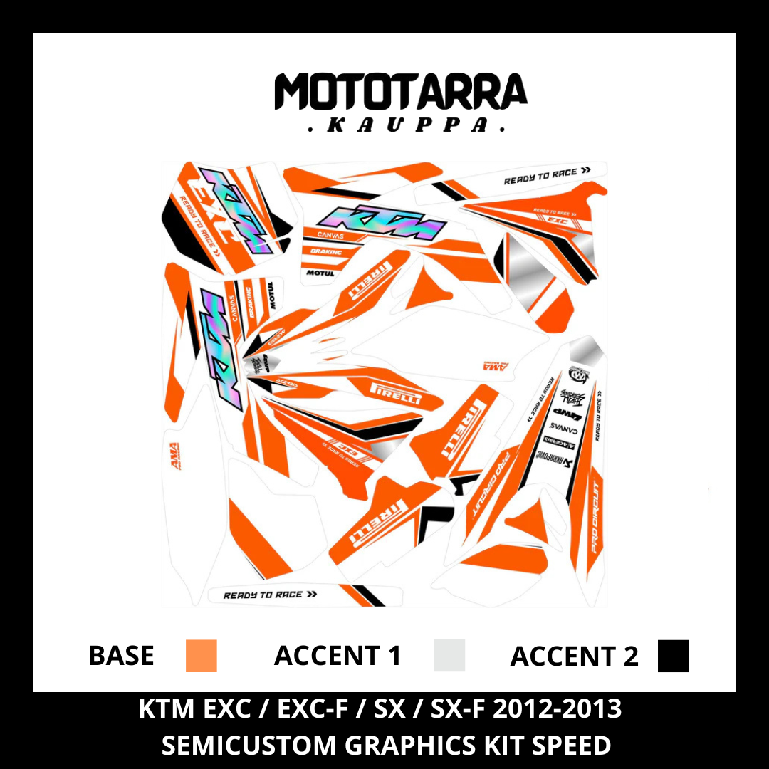 KTM EXC / EXC-F / SX / SX-F 2012-2013 SPEED Tarrasarja
