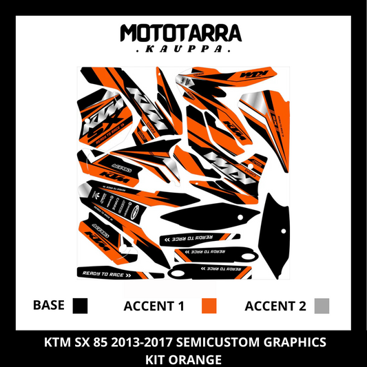 KTM SX 85 2013–2017 Dekor kit