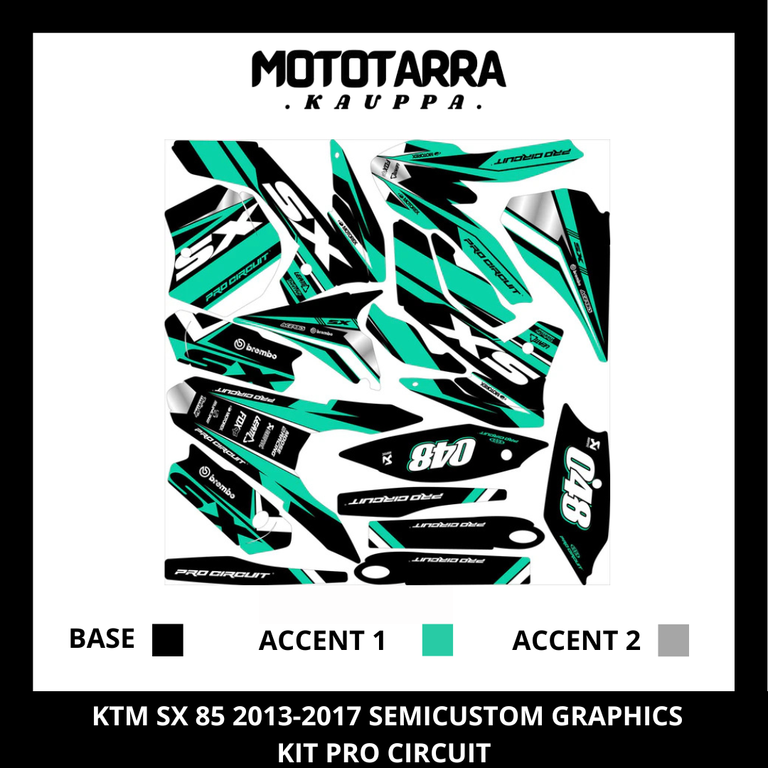 KTM SX 85 2013-2017 Grafica