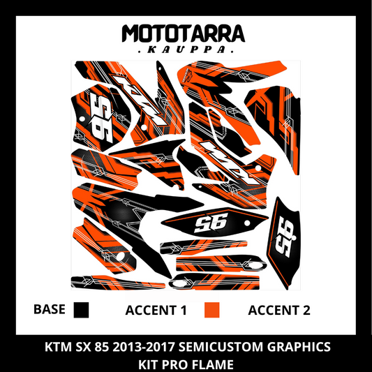 KTM SX 85 2013-2017 Klistremerkesett