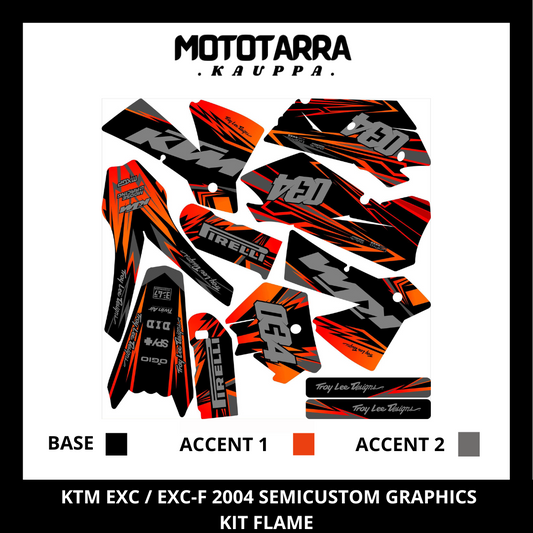 KTM EXC / EXC-F 2004 Dekor
