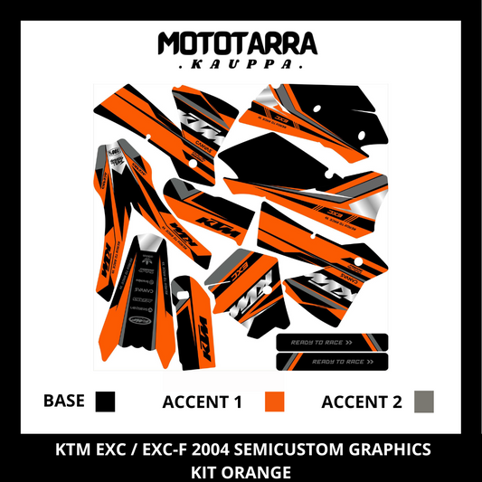 KTM EXC / EXC-F 2004 Dekor