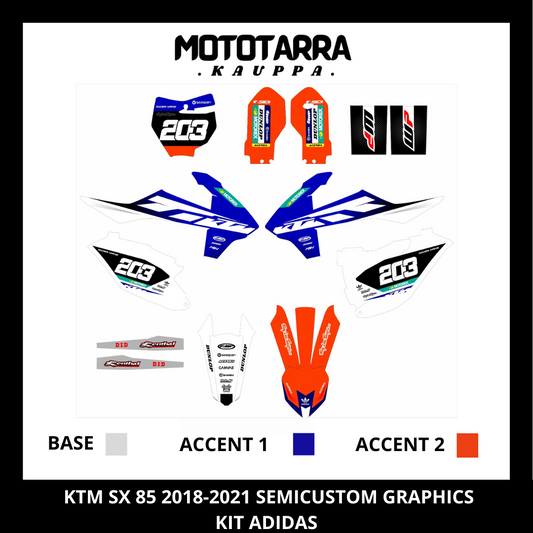 KTM SX 85 2018-2021 Dekor