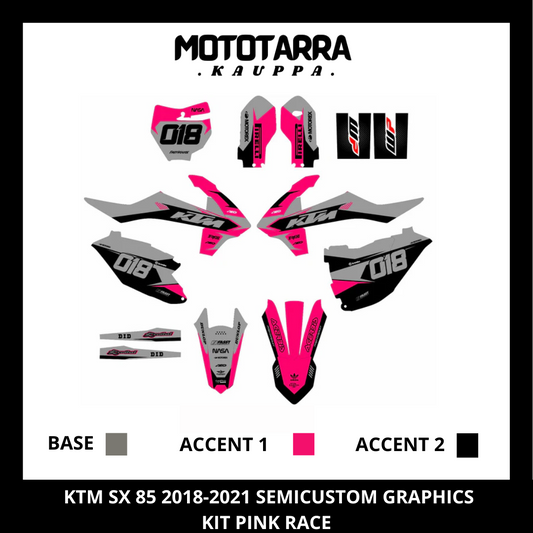 KTM SX 85 2018-2021 Klistremerkesett