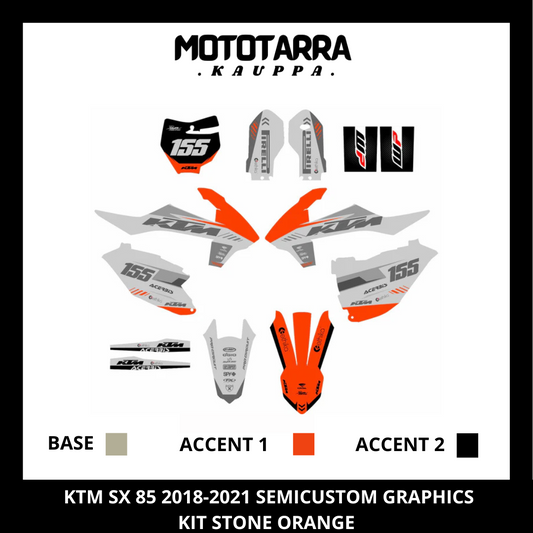 KTM SX 85 2018-2021 Klistremerkesett