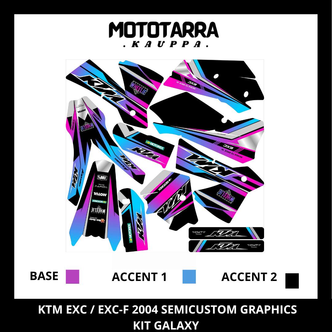 KTM EXC / EXC-F 2004 GALAXY Tarrasarja