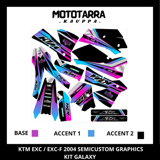 KTM EXC / EXC-F 2004 Dekor