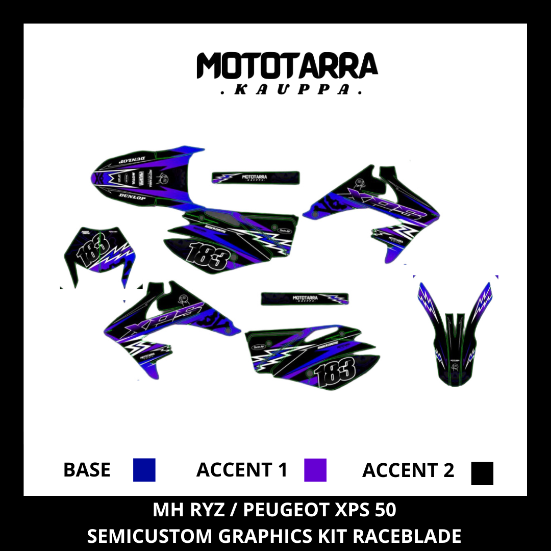 MH RYZ / Peugeot XPS 50 RACEBLADE Tarrasarja